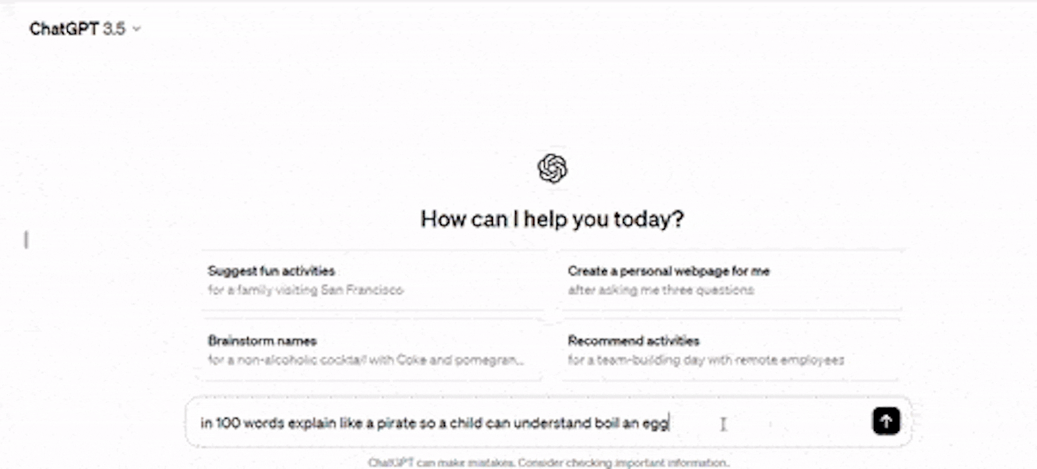 ChatGPT:n kehote: Laadi ChatGPT:n kehote